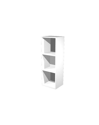 LIBRERIA 3 CASELLE 35,9x29,2cm-H103,9cm BIANCO - RAINBOW