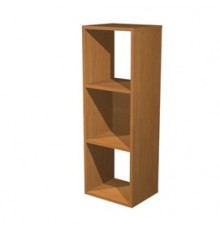 LIBRERIA 3 CASELLE 35,9x29,2cm-H103,9cm NOCE CHIARO - RAINBOW
