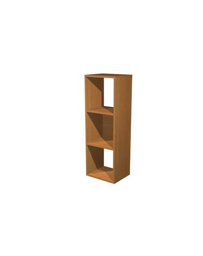 LIBRERIA 3 CASELLE 35,9x29,2cm-H103,9cm NOCE CHIARO - RAINBOW
