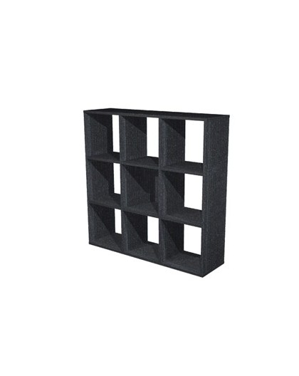 LIBRERIA 9 CASELLE 104x29,2cm-H103,9cm NERO VENATO - RAINBOW