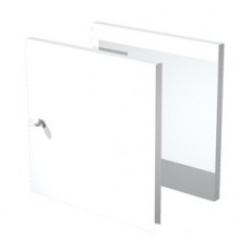 COPPIA ANTINE BIANCO per LIBRERIA RAINBOW