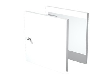 COPPIA ANTINE BIANCO per LIBRERIA RAINBOW