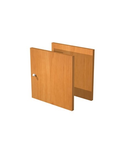 COPPIA ANTINE NOCE CHIARO per LIBRERIA RAINBOW