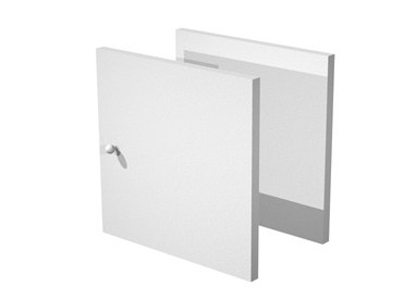 COPPIA ANTINE GRIGIO ALLUMINIO per LIBRERIA RAINBOW