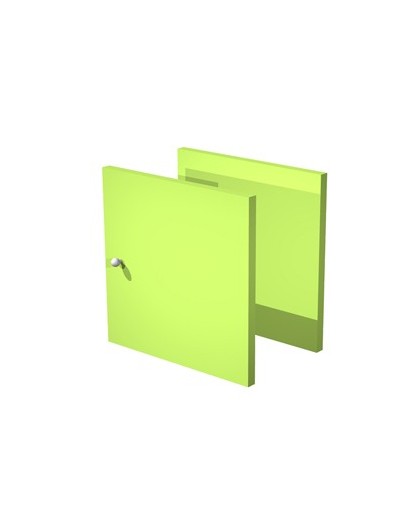 COPPIA ANTINE VERDE NEON per LIBRERIA RAINBOW
