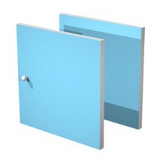 COPPIA ANTINE AZZURRO per LIBRERIA RAINBOW