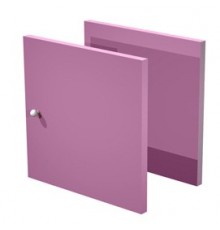 COPPIA ANTINE VIOLA per LIBRERIA RAINBOW