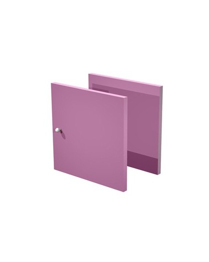COPPIA ANTINE VIOLA per LIBRERIA RAINBOW