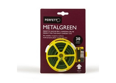 FILO IN METALLO RICOPERTO MULTIUSO METALGREEN 30mt PERFETTO