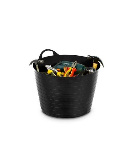 CESTONE FLEXY 40LT Ø48cm H37.5cm NERO CEP