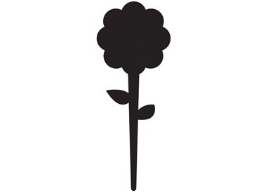 SET 5 Silhouette Tags 'FIORE' Securit