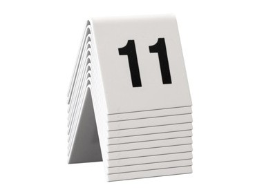 SET da 11 a 20 NUMERI PER I TAVOLI Securit