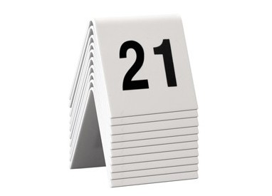 SET da 21 a 30 NUMERI PER I TAVOLI Securit