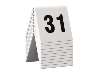 SET da 31 a 40 NUMERI PER I TAVOLI Securit