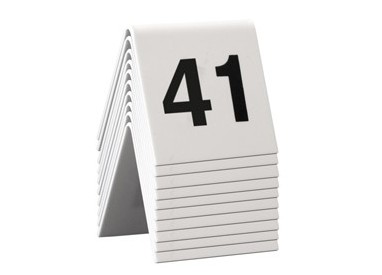 SET da 41 a 50 NUMERI PER I TAVOLI Securit