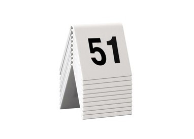 SET da 51 a 60 NUMERI PER I TAVOLI Securit
