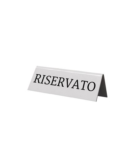 SET 5 'RISERVATO' PER I TAVOLI Securit
