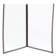 Set 3 Porta Menu' Crystal BR2 DOPPIO (per 4 FOGLI A4)