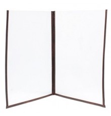 Set 3 Porta Menu' Crystal BR2 DOPPIO (per 4 FOGLI A4)