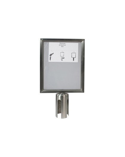 DISPLAY A4 per COLONNINA Securit