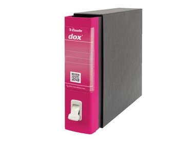 Registratore Dox 2 fucsia dorso 8cm f.to protocollo Esselte