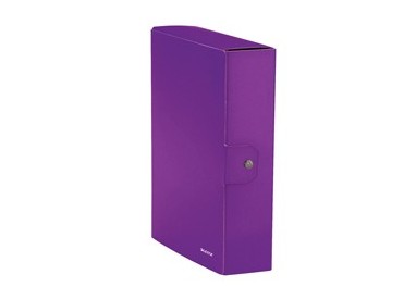 SCATOLA PROGETTO WOW DORSO 8CM VIOLA METAL