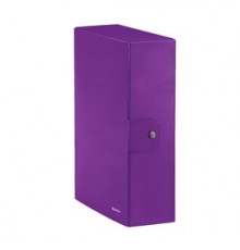 SCATOLA PROGETTO WOW DORSO 10CM VIOLA METAL
