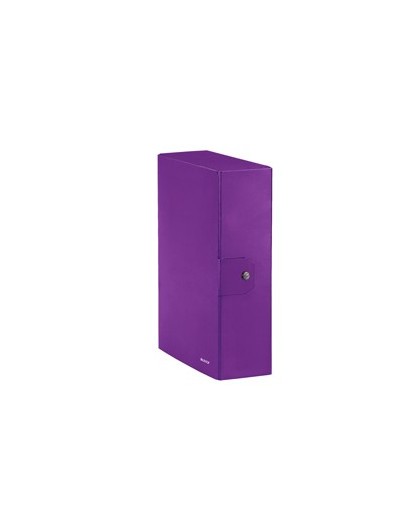 SCATOLA PROGETTO WOW DORSO 10CM VIOLA METAL