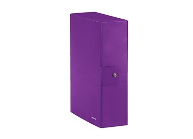 SCATOLA PROGETTO WOW DORSO 10CM VIOLA METAL