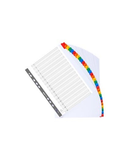 SEPARATORE Numerico 1-31/A4 Maxi in CARTONCINO 160gr Exacompta