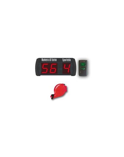 KIT COMPLETO ELIMINA CODE Multifunzione (2 Numeri + 9 sportelli) Printex
