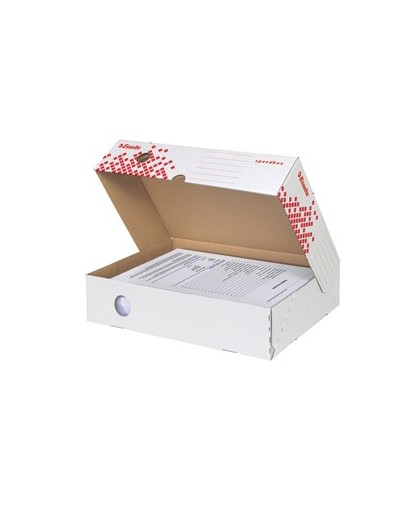 Scatola archivio SPEEDBOX dorso 80mm 35x25x8cm apertura totale ESSELTE