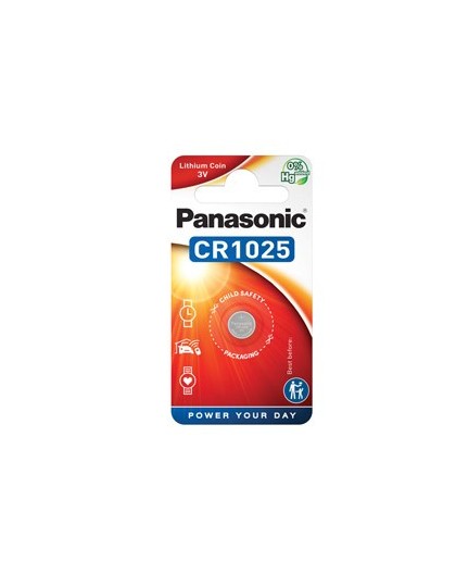 BLISTER Micropila litio CR1025 PANASONIC