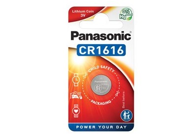 BLISTER Micropila litio CR1616 PANASONIC