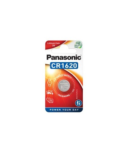 BLISTER Micropila litio CR1620 PANASONIC
