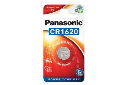 BLISTER Micropila litio CR1620 PANASONIC