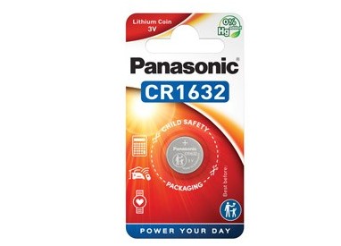 BLISTER Micropila litio CR1632 PANASONIC