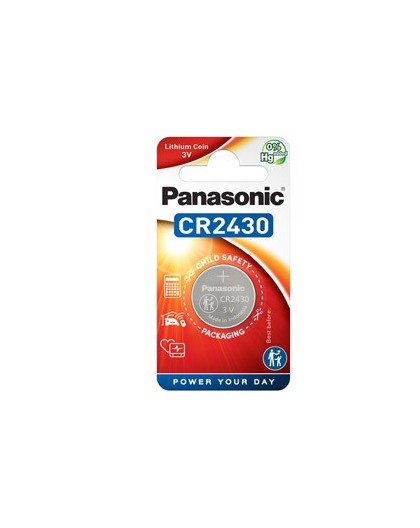 BLISTER Micropila litio CR2430 PANASONIC