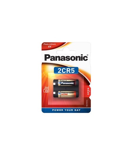 BLISTER Micropila Photo litio 2CR5 PANASONIC