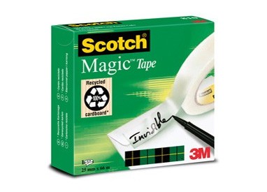 NASTRO ADESIVO Scotch® Magic™ 810-2566 25mmX66mt INVISIBILE PERMANENTE