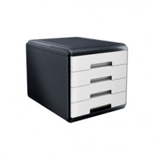 Cassettiera 4 cassetti 45mm MyDesk bianco ARDA