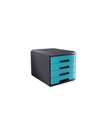Cassettiera 4 cassetti 45mm MyDesk turchese ARDA