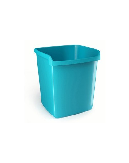 Cestino gettacarte 15lt MyDesk turchese ARDA