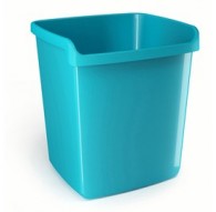 Cestino gettacarte 15lt MyDesk turchese ARDA