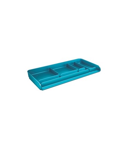 Vaschetta portacancelleria MyDesk turchese ARDA