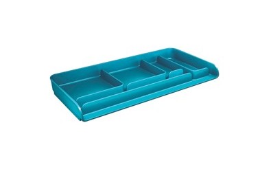 Vaschetta portacancelleria MyDesk turchese ARDA