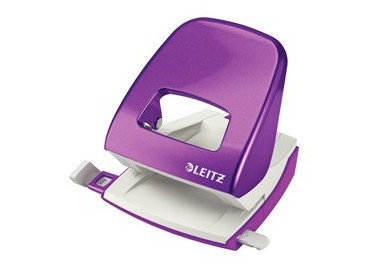 Perforatore 2 fori 5008 WOW viola metal max 30fg LEITZ