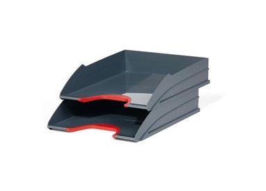 Vaschetta portacorrispondenza VARICOLOR rosso DURABLE