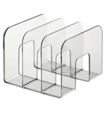 PORTARIVISTE A 3 SCOMPARTI TRASPARENTE Trend DURABLE