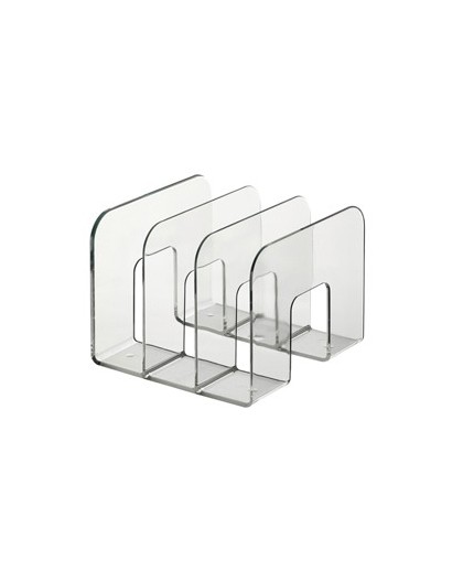 PORTARIVISTE A 3 SCOMPARTI TRASPARENTE Trend DURABLE